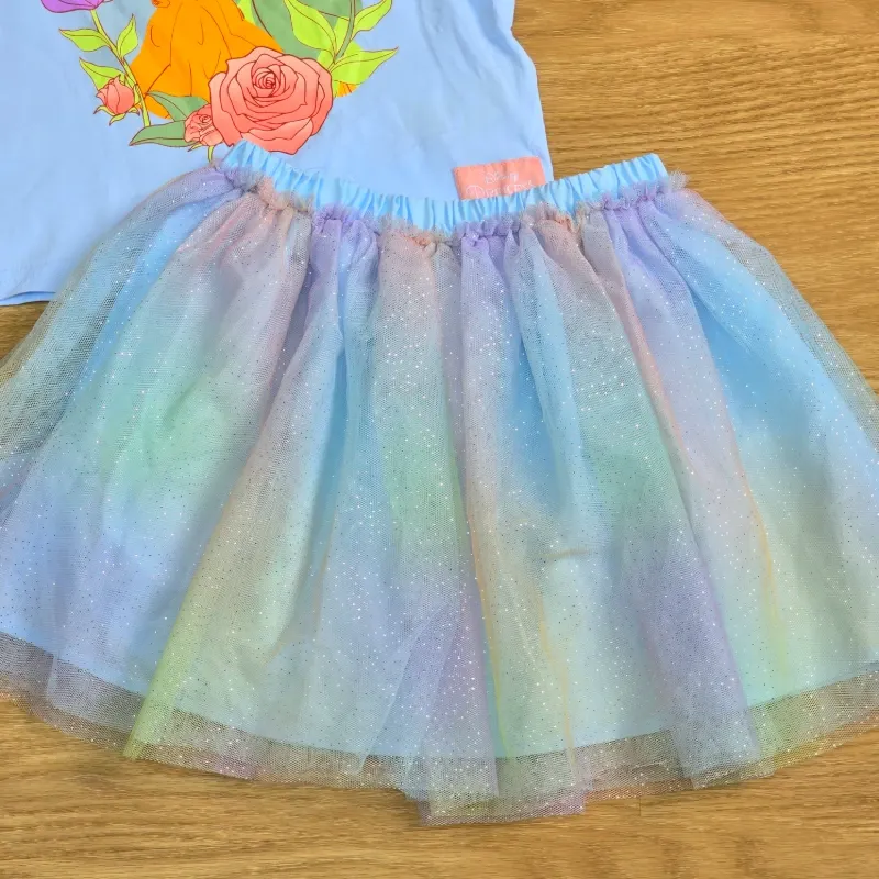 Conjunto de Princesas con saya de Tul