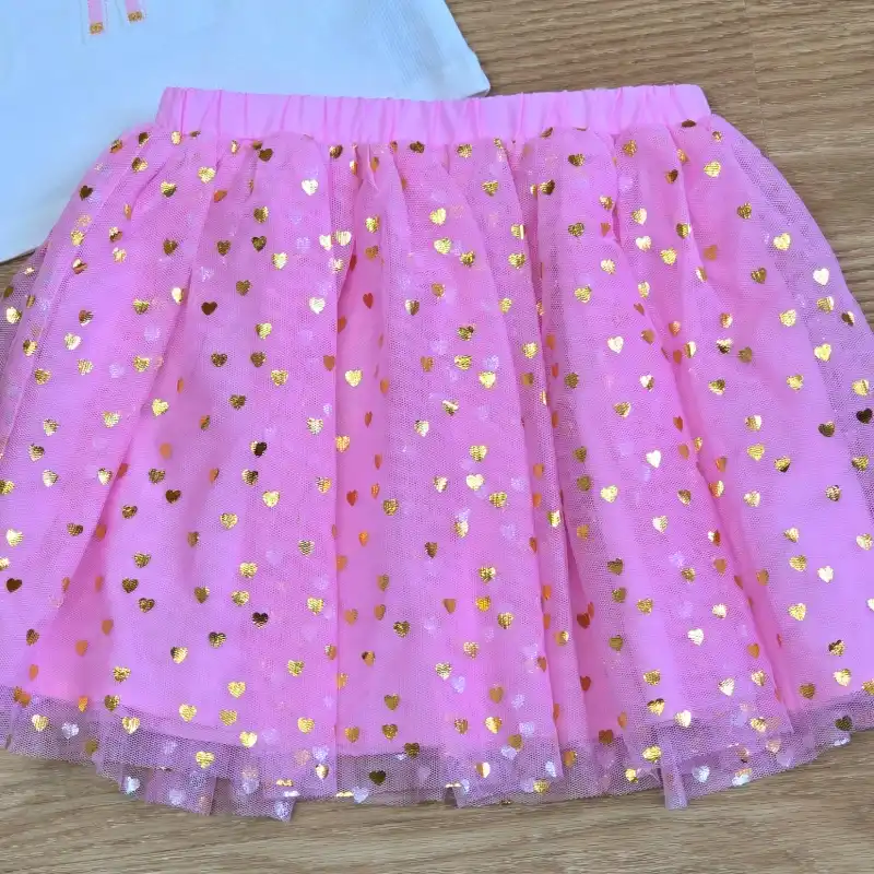 Conjunto de Saya Tul con Unicornio