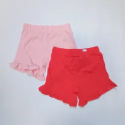 Conjunto de shorts con vuelos 