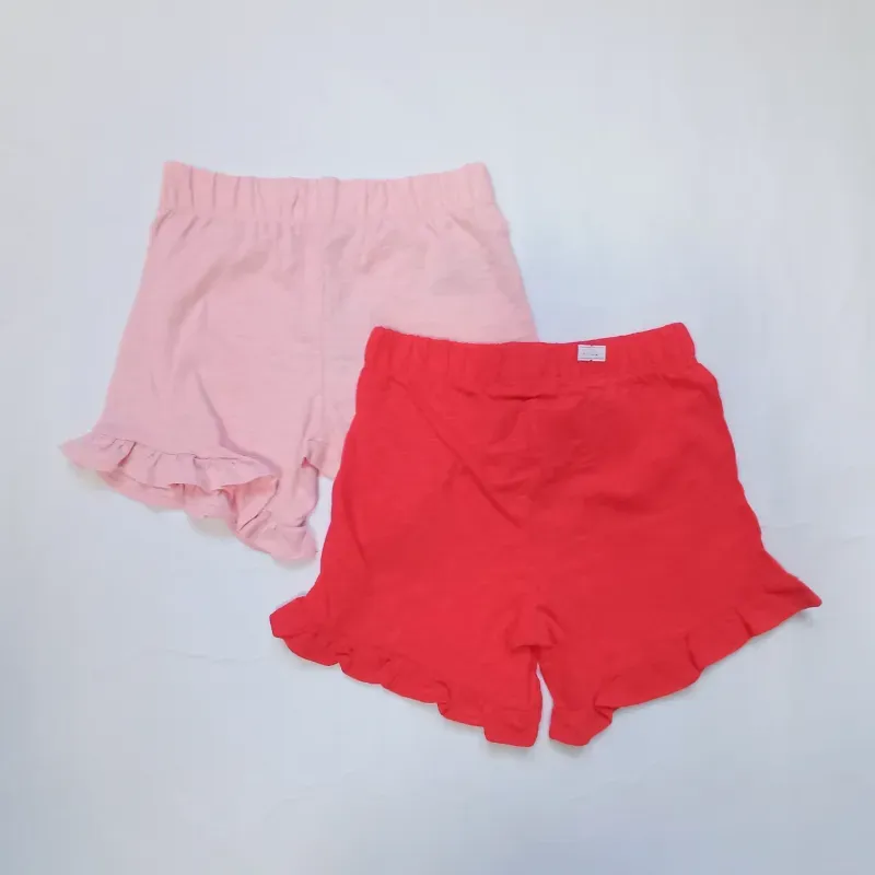 Conjunto de shorts con vuelos 