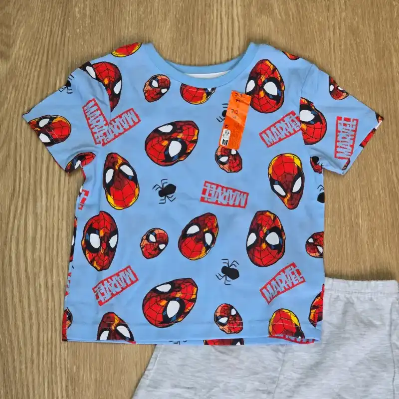 Conjunto de Spiderman color azul