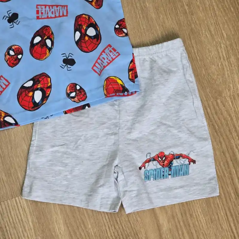 Conjunto de Spiderman color azul