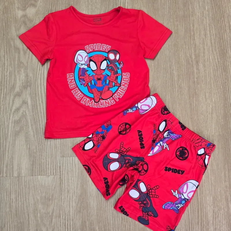 Conjunto de Spidey color Rojo