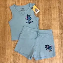 Conjunto de Stitch color azul 