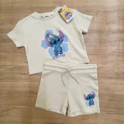 Conjunto de Stitch color beige 