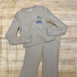 Conjunto de Stitch color marrón 