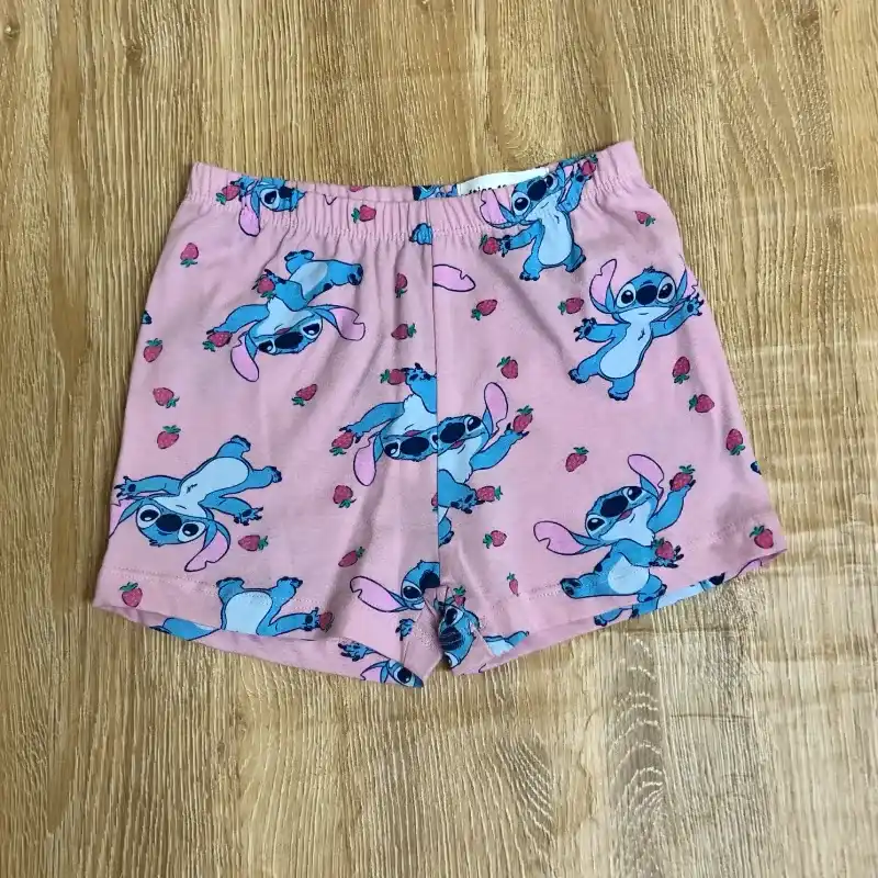 Conjunto de Stitch color rosado