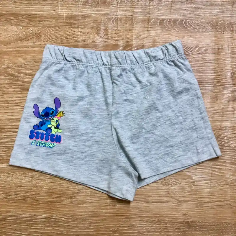 Pijama de Stitch y Scrump color gris