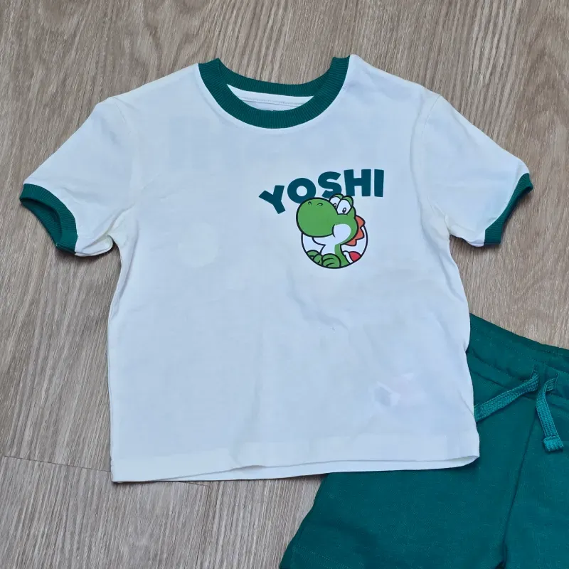 Conjunto de Yoshi color verde