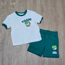 Conjunto de Yoshi color verde