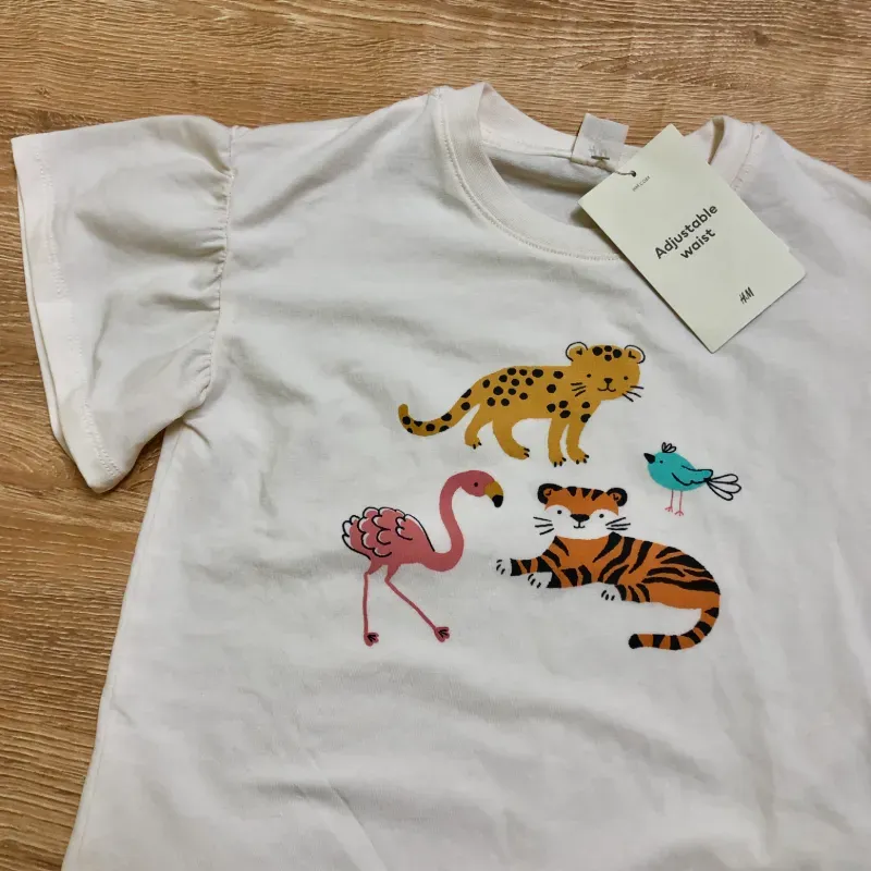 Conjunto H&M con animales 