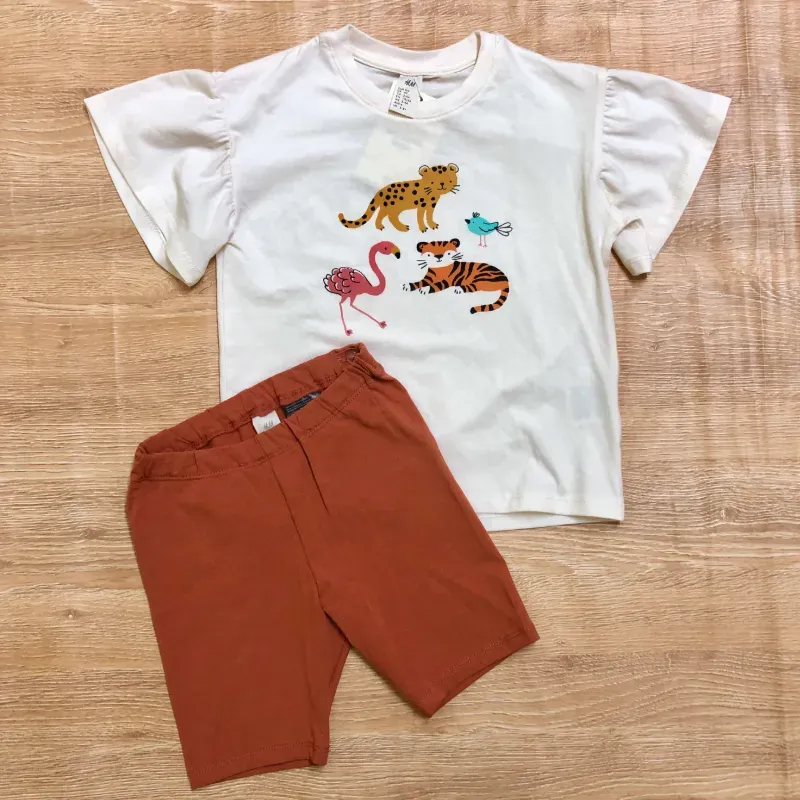 Conjunto H&M con animales 