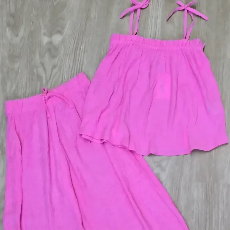 Conjunto niña Rosado Veraniego