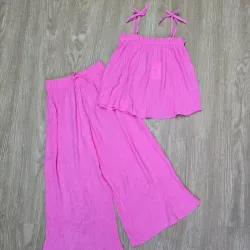 Conjunto niña Rosado Veraniego