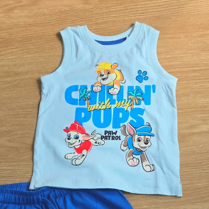Conjunto niño de Paw Patrol color azul