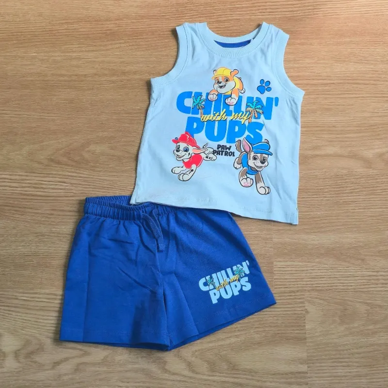 Conjunto niño de Paw Patrol color azul