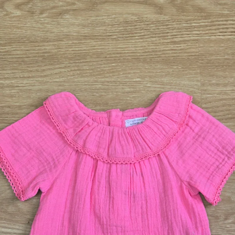 Conjunto rosado de Bambula