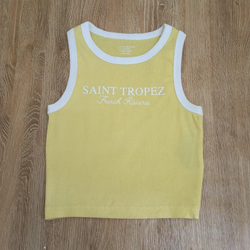 Conjunto "Saint Tropez" color amarillo 