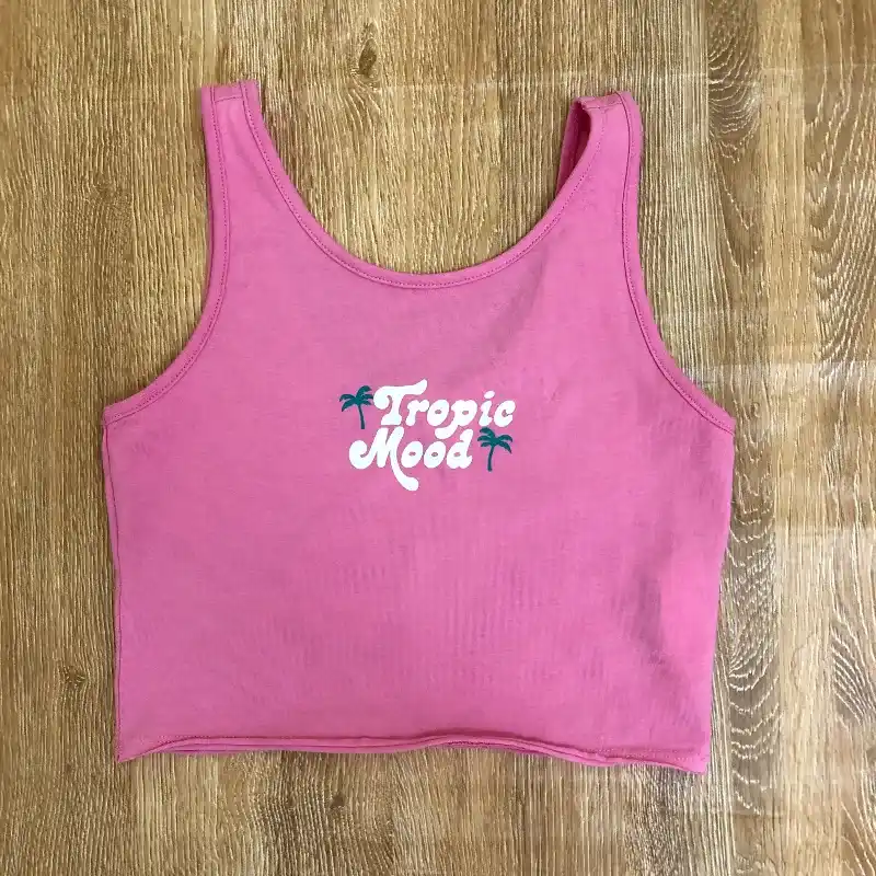 Conjunto "Tropic Mood" color rosado