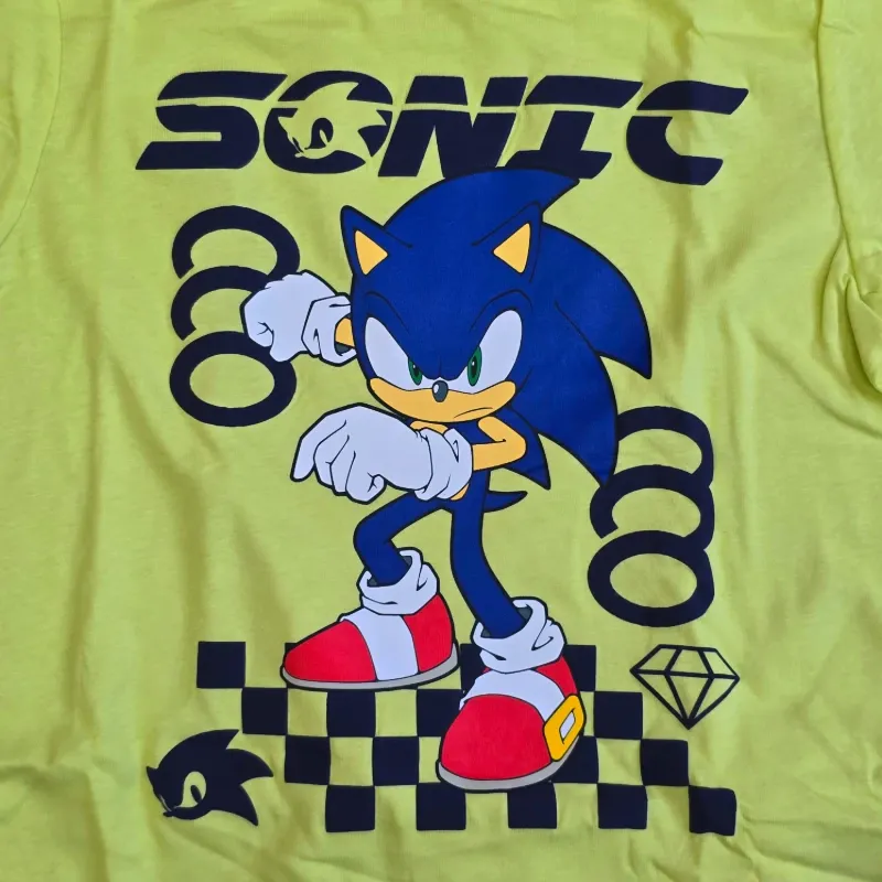 Conjunto verde y azul de Sonic