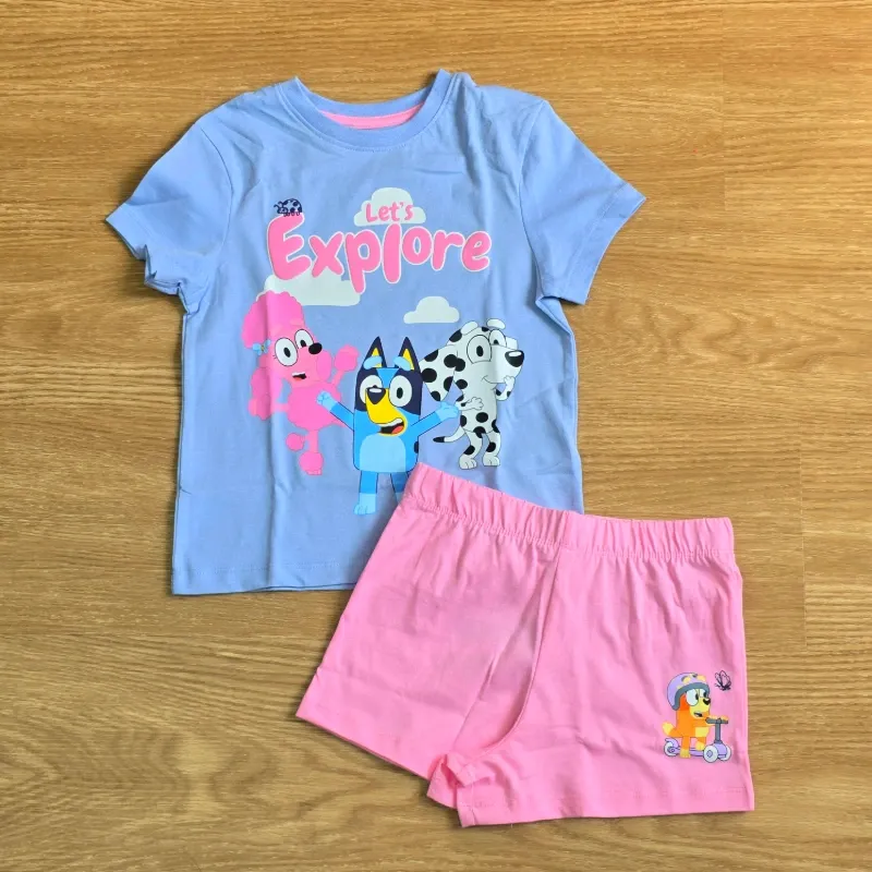 Conjunto violeta de Bluey