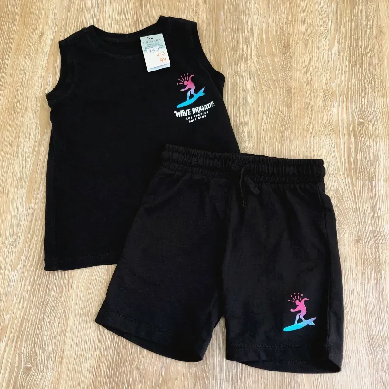 Conjunto "Wave Brigade" color negro 