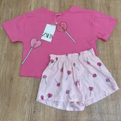 Conjunto Zara con caramelos 