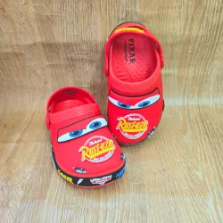 Crocs color rojo Del Rayo McQueen