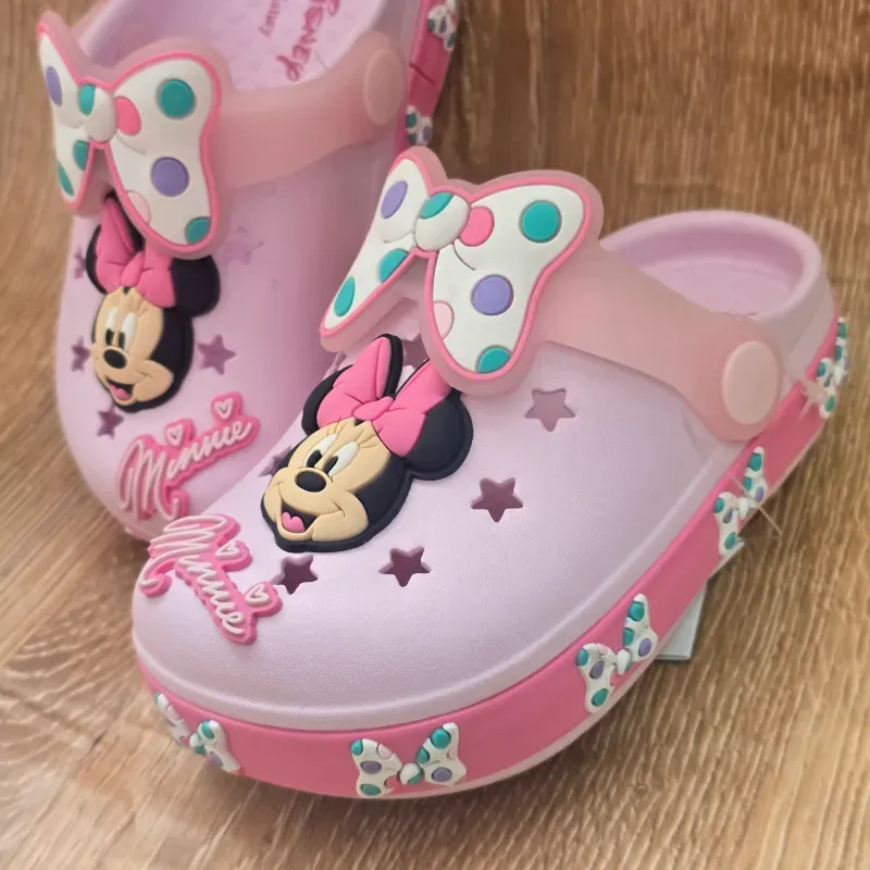 Crocs de Minnie con luces