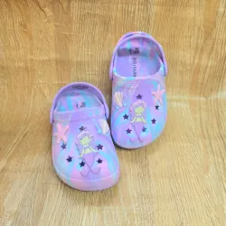 Crocs de Sirena color morados