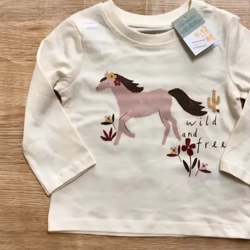 Enguatada con caballo y flores