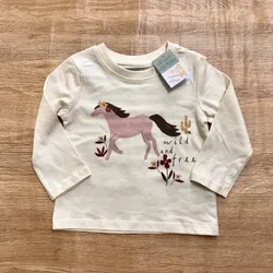 Enguatada con caballo y flores