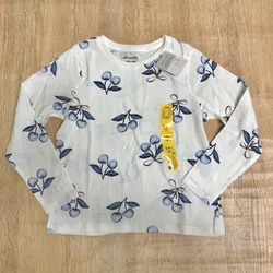 Enguatada con cerezas azules 