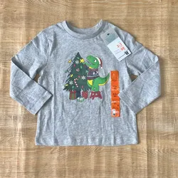 Enguatada con dinosaurio