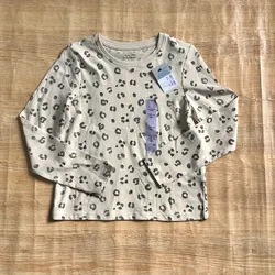 Enguatada con estampado de leopardo 