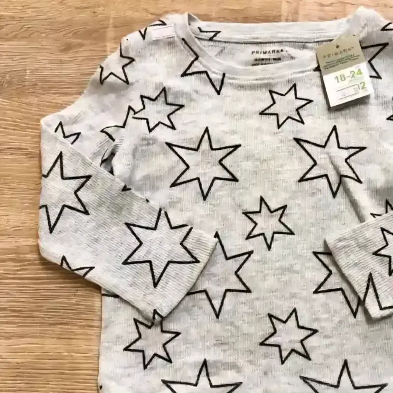 Enguatada con estrellas