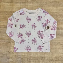 Enguatada con hadas color rosado 