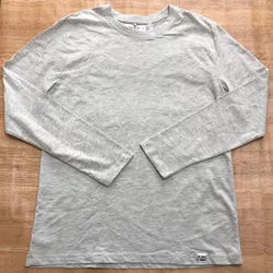 Enguatada de algodón color gris