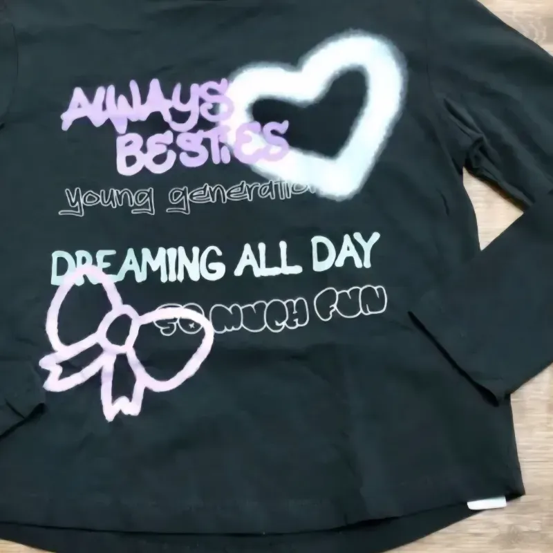 Enguatada negra "Always Besties"