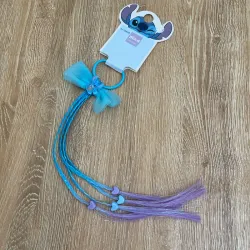 Felpa con trenzas color azul y violeta 