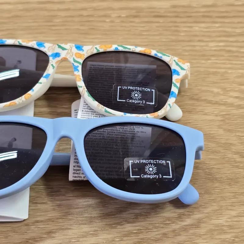 Gafas de animalitos y azules