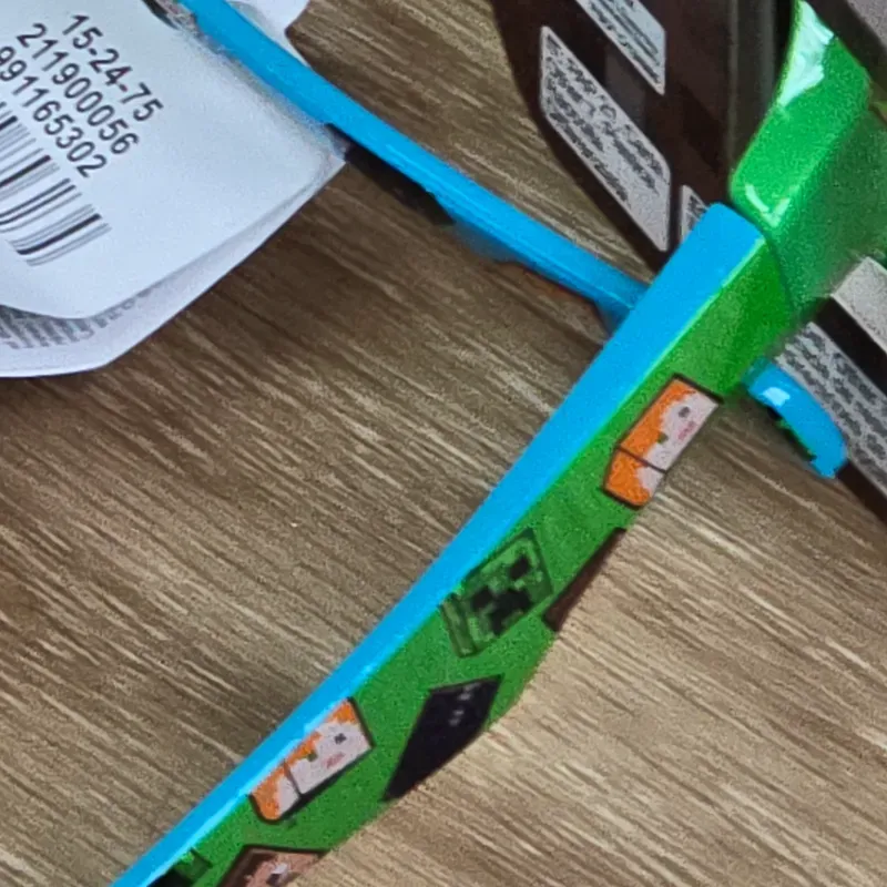 Gafas de Sol de Minecraft Color Verde