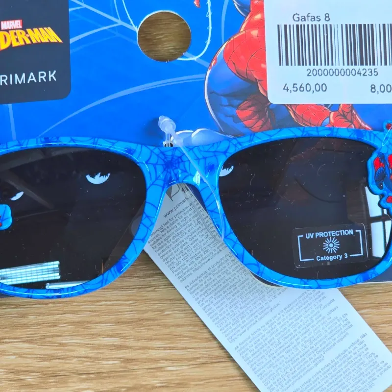 Gafas de Spiderman color azul