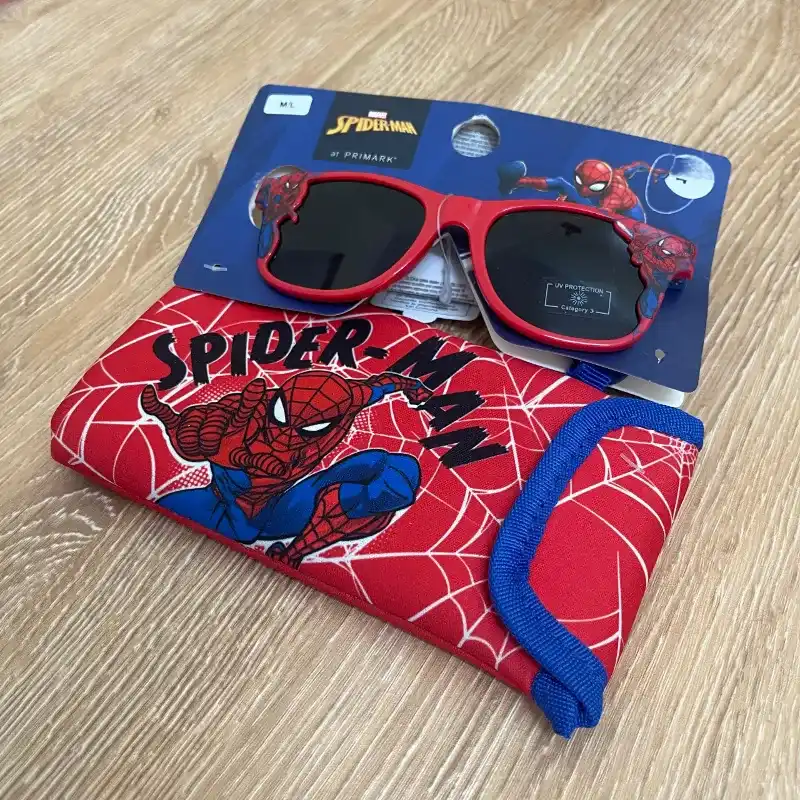 Gafas de Spiderman color rojo 