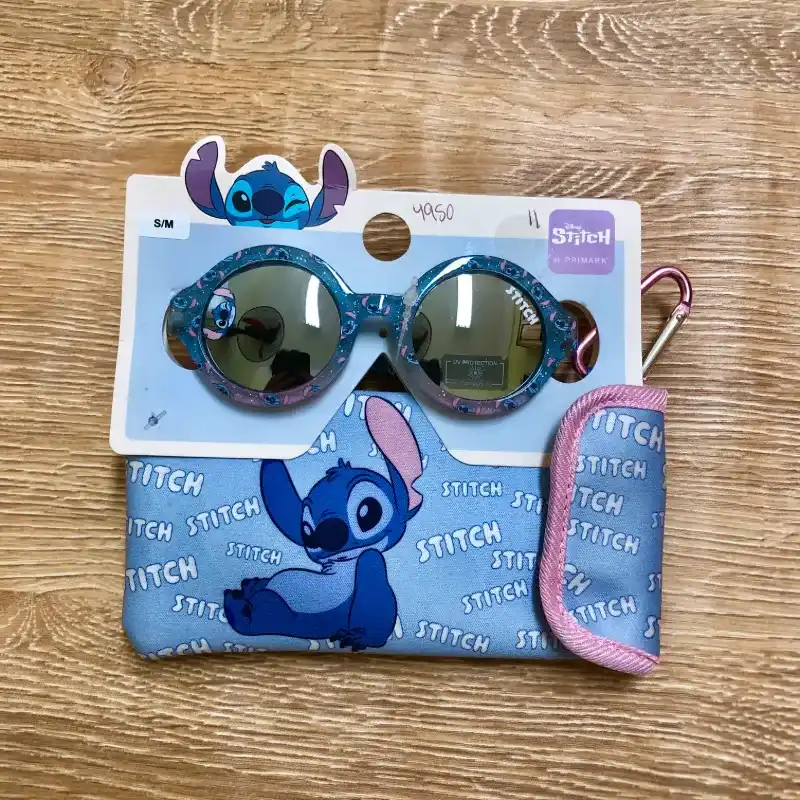 Gafas redondas de Stitch con estuche