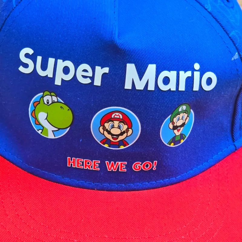 Gorra Azul Super Mario