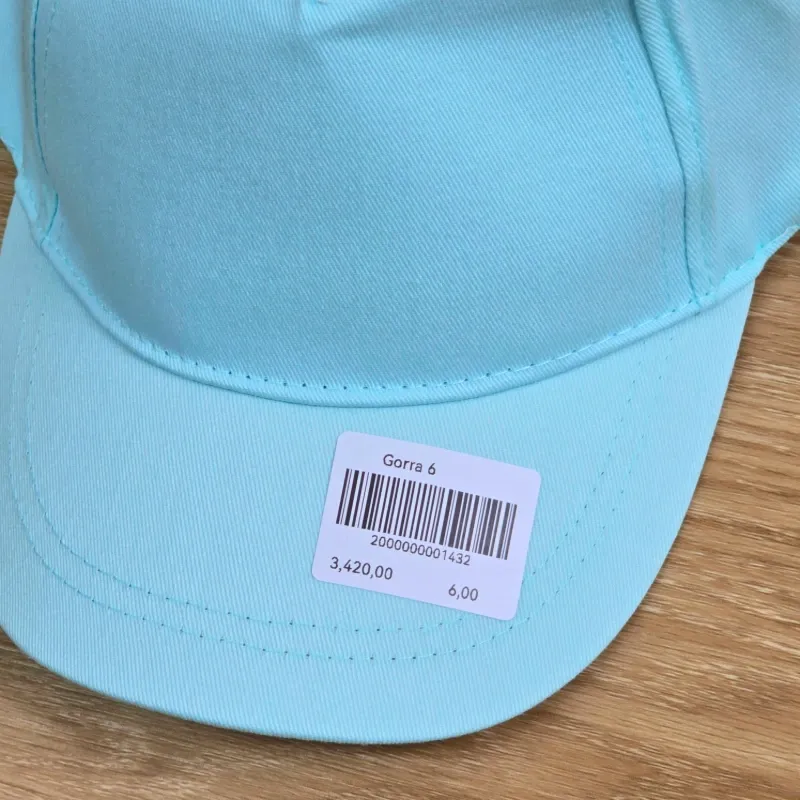 Gorra color azul