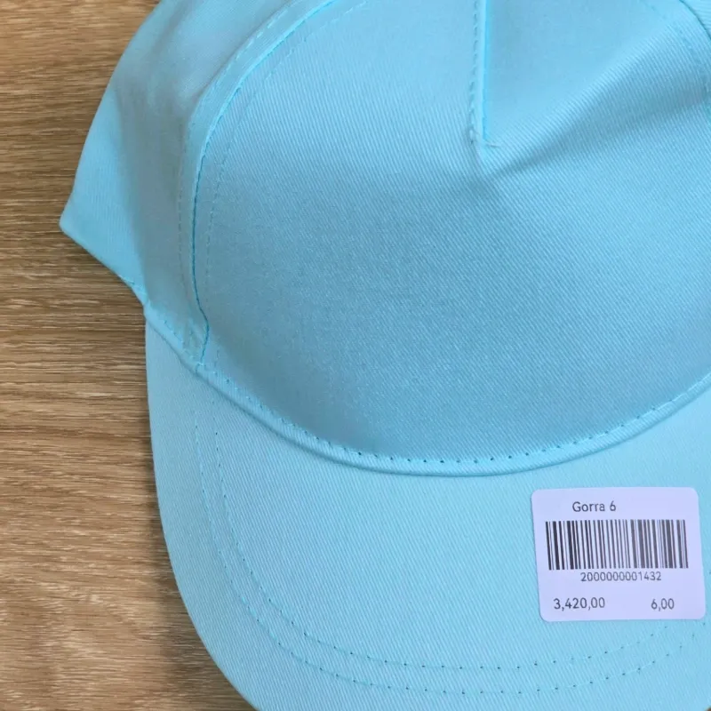 Gorra color azul
