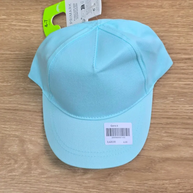 Gorra color azul