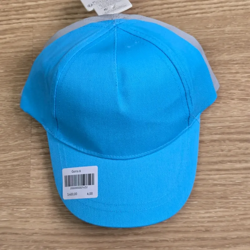 Gorra color azul